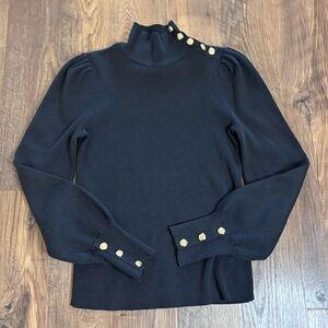 Ralph Lauren Black Knit Sweater